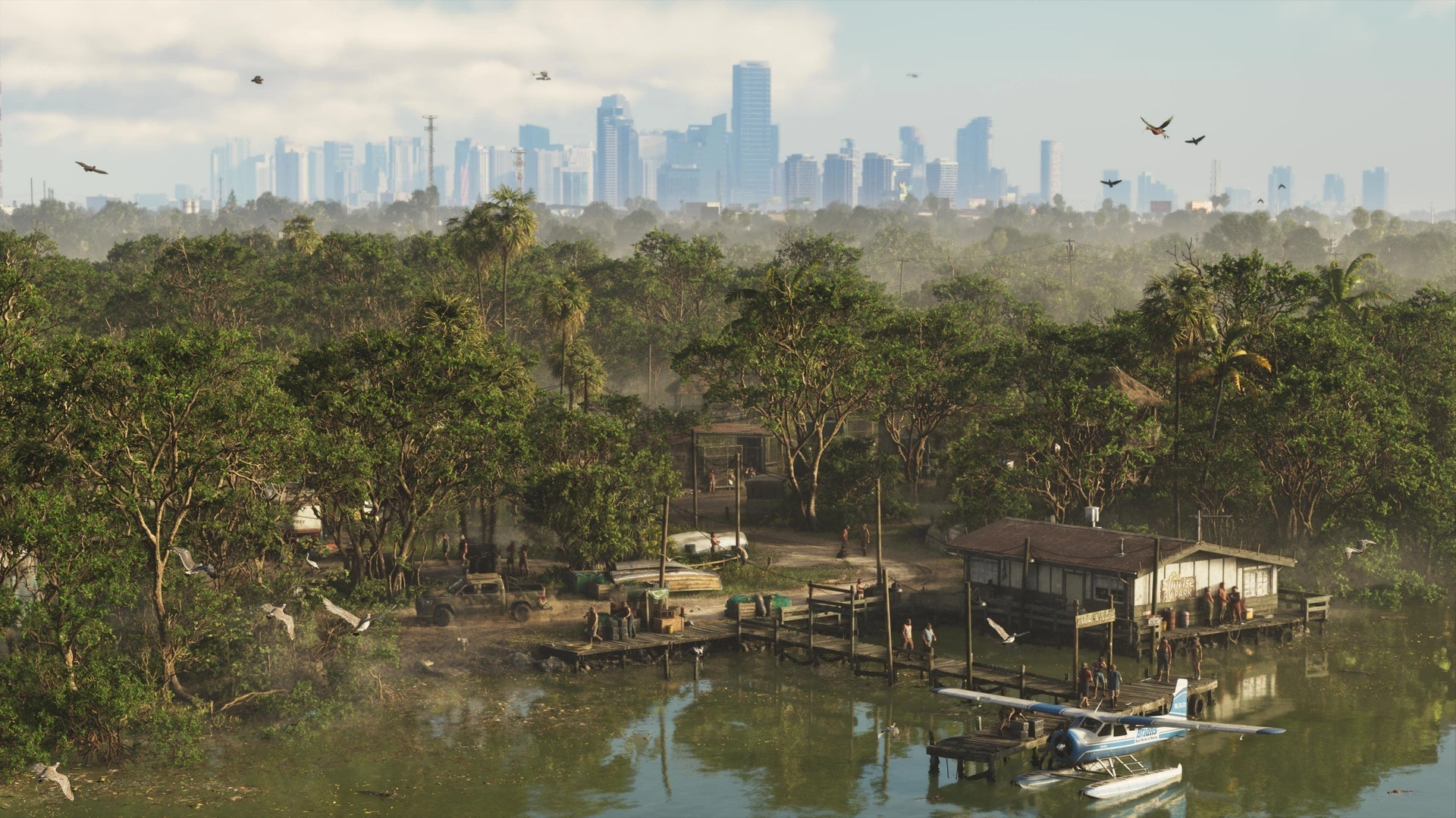 GTA VI använder Grassrivers för att göra vatten, djurliv och sikt till en del av resandet